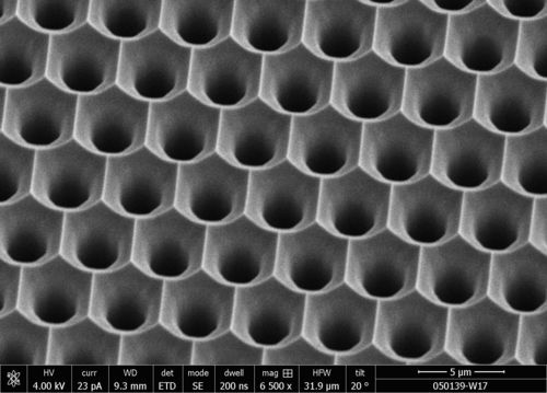 Macroporous silicon: P4.2M2-60